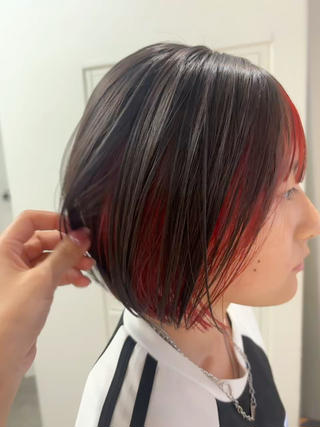 ショート カラー 🫧nari🫧 谷町 大阪のヘアスタイル