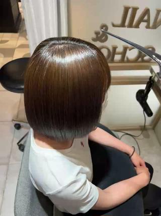 髪質改善ストレート 
