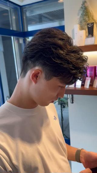 パーマ メンズ パーマ/縮毛矯正/ 副店長 ・村田伊吹のヘアスタイル