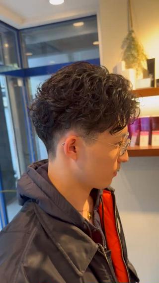 パーマ メンズ パーマ/縮毛矯正/ 副店長 ・村田伊吹のヘアスタイル