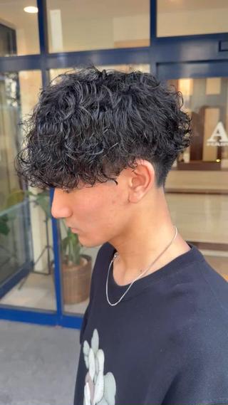 パーマ メンズ パーマ/縮毛矯正/ 副店長 ・村田伊吹のヘアスタイル