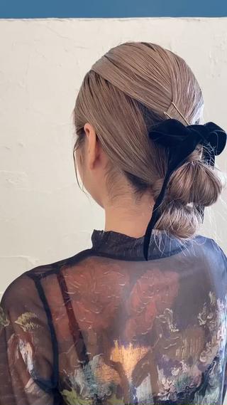 ロング R hair 金山所属・お呼ばれヘア｜ 金山｜山本夏菜のヘアスタイル