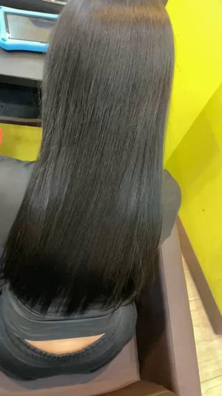 ロング 奥野碧🌈艶髪 /ダメージレスカラーのヘアスタイル