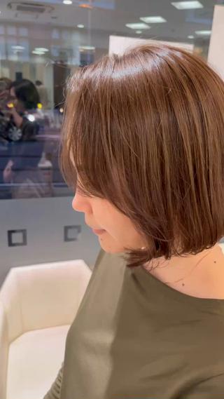 ミディアム バレイヤージュ/ヘア アレンジ/shionのヘアスタイル