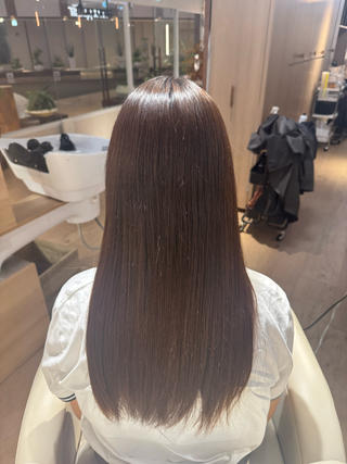 ロング パーマ 髪質改善 /タニグチ　コウキのヘアスタイル