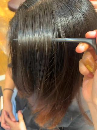 パーマ ストレートパーマ🦢 ユメのヘアスタイル