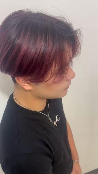 カラー 石井 くるみのヘアスタイル