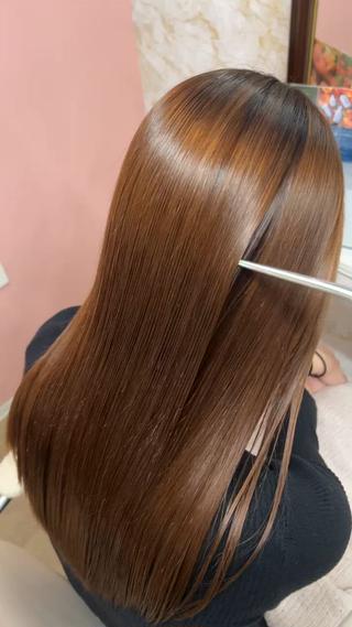 ロング 髪質改善特化💫 韓国ヘア🫧吉田歩夢のヘアスタイル