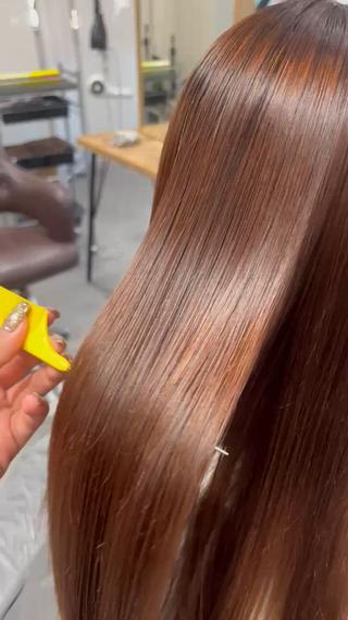 ロング 〈Aguhair〉 kasugaのヘアスタイル