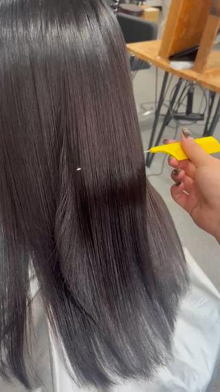 ロング 〈Aguhair〉 kasugaのヘアスタイル