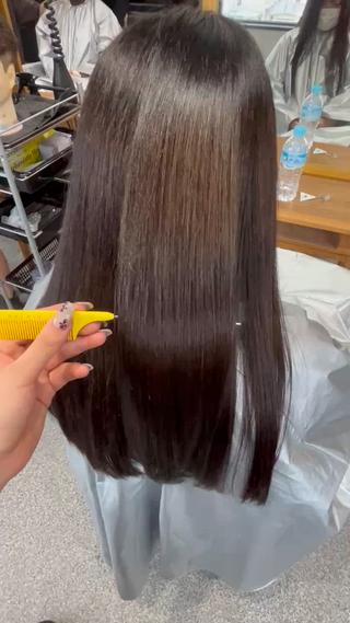 ロング カラー 〈Aguhair〉 kasugaのヘアスタイル