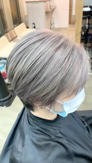 ショート カラー ヘアアレンジ ネイル マツエク・マツパ ブリーチ特化 / share 元太のヘアスタイル