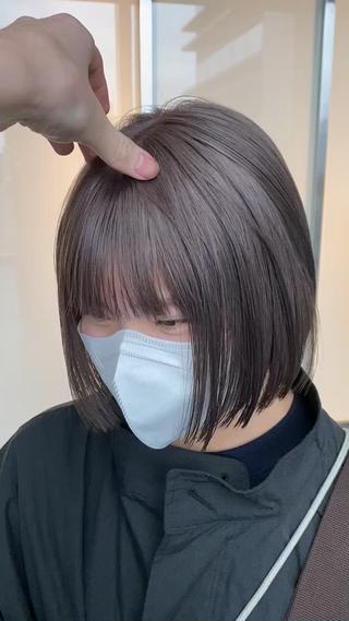 ショート カラー 村田 りょうやのヘアスタイル