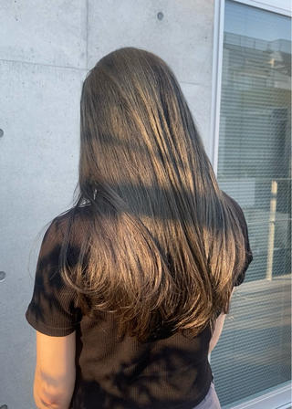 ロング カラー 村田 りょうやのヘアスタイル