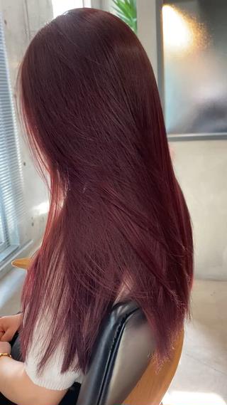 ロング カラー 村田 りょうやのヘアスタイル