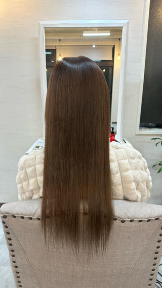 ロング 🖤ほのか/ツヤ髪 /髪質改善/縮毛矯正のヘアスタイル