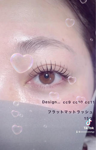 マツエク束デザイン 