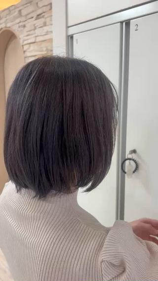 ショート カラー CREA渋沢 モデル募集🌺アイナのヘアスタイル