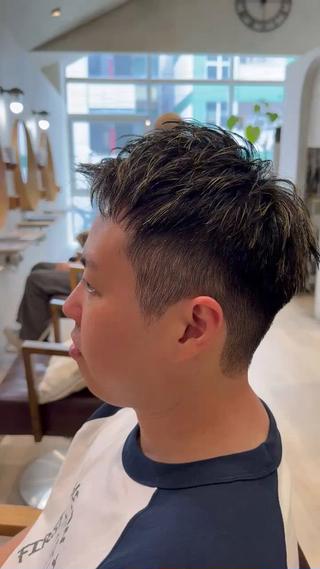 ショート メンズ メンズ指名多数!! SiLO 田島のヘアスタイル