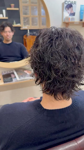 パーマ メンズ メンズ指名多数!! SiLO 田島のヘアスタイル