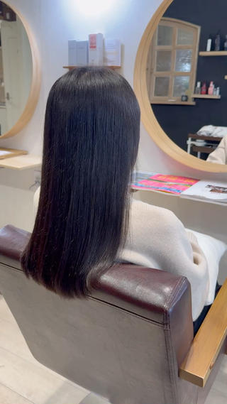 セミロング メンズ指名多数!! SiLO 田島のヘアスタイル