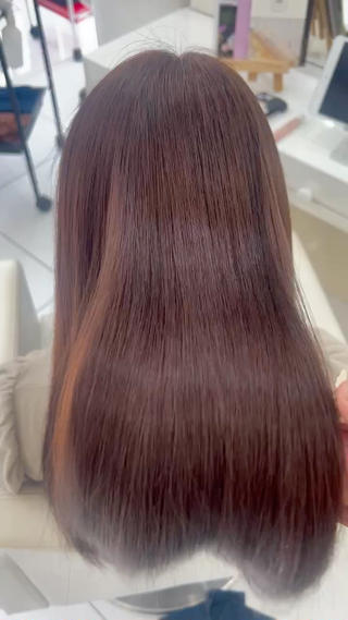 髪質改善ストレート 