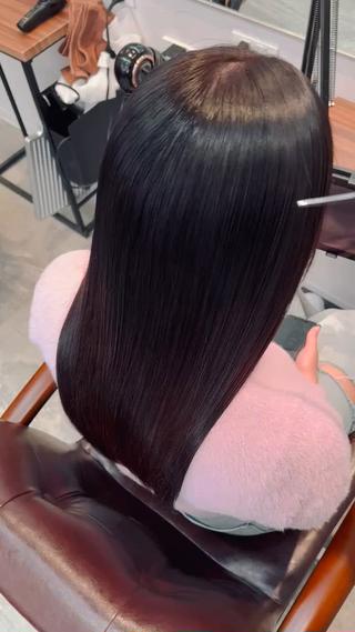 ロング 韓国レイヤー×艶髪 /TAICHI🤍のヘアスタイル