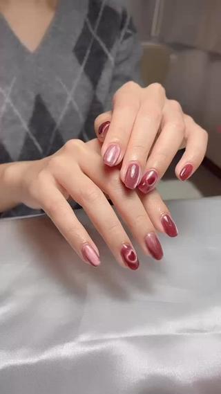 #ネイルアート#冬ネイル#ちゅるんネイル#韓国ネイル#亀戸ネイル＃錦糸町ネイル＃持ち込みデザイン可#モテネイル#やり放題#ワンカラー#チェックネイル#チップ長さ出し#フレンチ#グラデーションネイル#ニュアンスネイル#キラキラネイル#シンプルネイル 