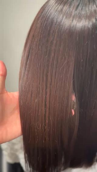 セミロング 平田 七海のヘアスタイル