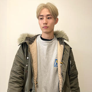 ショート カラー メンズ 永野 正芳のヘアスタイル