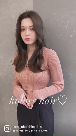 セミロング 山本翔一郎 韓国顔周りレイヤーのヘアスタイル