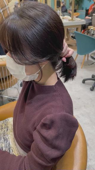 ミディアム 山本翔一郎 韓国顔周りレイヤーのヘアスタイル