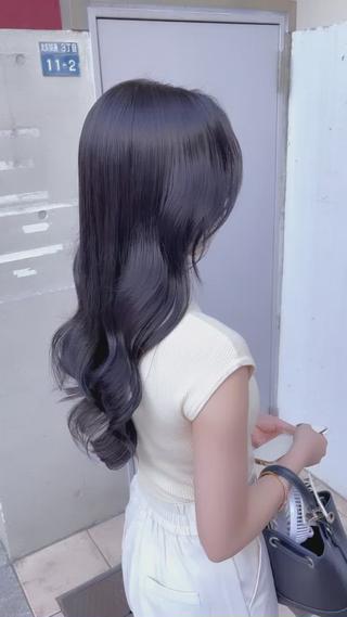 ロング カラー 泉 堅也のヘアスタイル