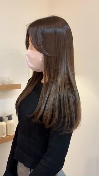 明るめラベンダーベージュカラー