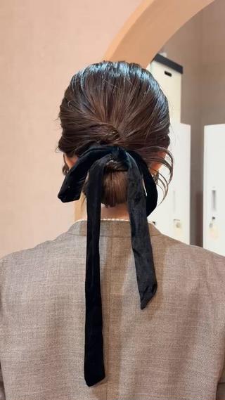 ヘアアレンジ 似合わせ/透明感 /レイヤー/りほ🤍のヘアスタイル