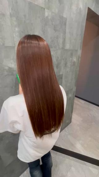 ブリーチしてても美髪矯正出来ます 