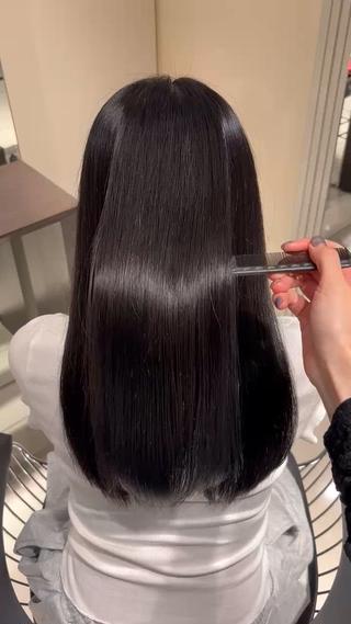 ロング kana･:* /暖色カラーのヘアスタイル