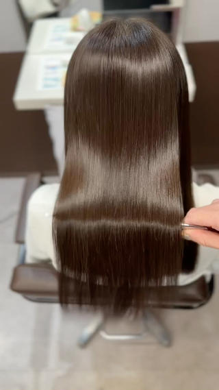 髪質改善ストレート♡