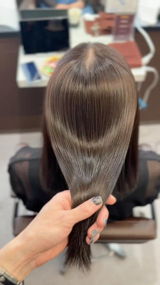 ロング 💎艶髪💎縮毛矯正 /髪質改善/ひかるのヘアスタイル
