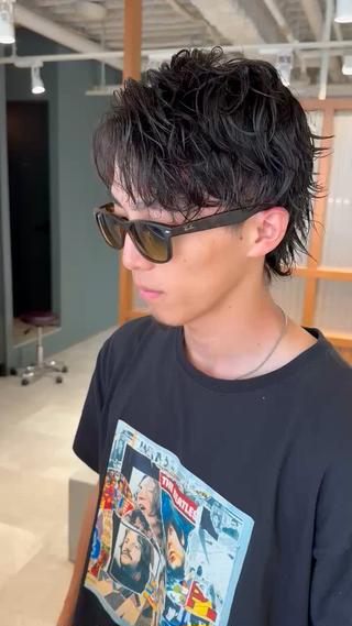 パーマ メンズ EIGHT奥野 心太のヘアスタイル