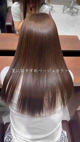 セミロング 佐藤 優希のヘアスタイル