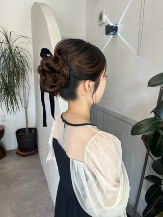 ヘアアレンジ 金沢市/美容師/ 岡島由希美のマツエク・マツパデザイン