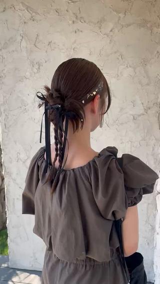 ロング ヘアアレンジ 金沢市/美容師/ 岡島由希美のマツエク・マツパデザイン