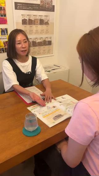 カウンセリングでお客様のお悩みをしっかり聞いていきます