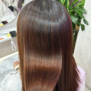 セミロング 澤木 愛美のヘアスタイル