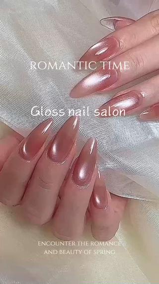ネイル Gloss nail salonジェル＆長さだし専門店所属・Meri💅ジェル& チップ長さだし専門のネイルデザイン