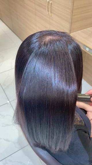 ロング ✨美髪／縮毛矯正 講師 ／塚田健✨のヘアスタイル