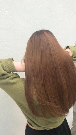 ロング カラー パーマ ヘアアレンジ 【ツヤ髪美容師】 ツダケイスケのヘアスタイル