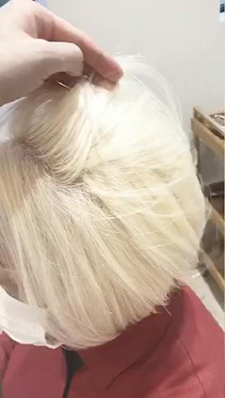 ショート カラー パーマ ヘアアレンジ 【ツヤ髪美容師】 ツダケイスケのヘアスタイル