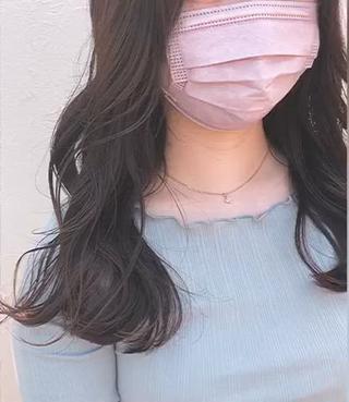 セミロング カラー パーマ ヘアアレンジ 【ツヤ髪美容師】 ツダケイスケのヘアスタイル